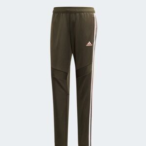 Adidas Athletic Pants with Pink and White Stripes